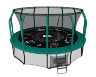 Батут UNIX line SUPREME GAME 16 ft (green) Батут UNIX line SUPREME GAME 16 ft (green)